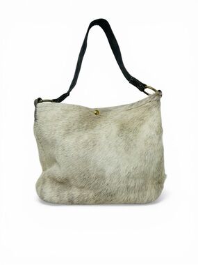 Wild Goose Cowhide Hair-On-Hide Hobo Bag | Boho Western Leather Shoulder Purse
